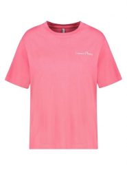 Sublevel Koszulka w kolorze jasnoróżowym rozmiar: L. Różowe bluzki damskie Sublevel, l, bez wzorów, bez kołnierzyka, bez ramiączek. Za 43.99 zł.