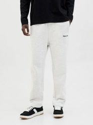 Jack & Jones Spodnie dresowe w kolorze jasnoszarym rozmiar: M. Szare spodnie dresowe męskie Jack & Jones, bez wzorów, z dresówki. Za 154.07 zł.