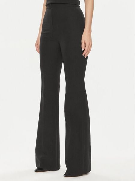 Babylon Spodnie materiałowe S00563 Czarny Regular Fit. Czarne spodnie materiałowe damskie Babylon, bez wzorów, z materiału. Za 359.99 zł.