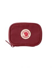 Portfel Fjallraven Kanken Card Wallet - ox red. Czerwone portfele damskie Fjällräven, bez wzorów, z materiału. Za 166.09 zł.