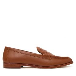 Mokasyny LAUREN RALPH LAUREN. Brązowe mokasyny damskie Lauren Ralph Lauren. Za 879.99 zł.