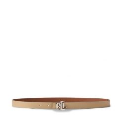 Pasek LAUREN RALPH LAUREN. Brązowe paski damskie Lauren Ralph Lauren, bez wzorów. Za 419.99 zł.