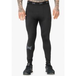 Legginsy Tapout Functional. Czarne spodnie sportowe męskie TAPOUT. Za 225.50 zł.