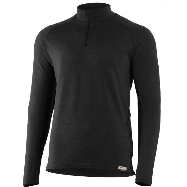 Męska bluza merino WARY. Czarne bluzy bez kaptura męskie LASTING, l, z dzianiny. Za 649.00 zł.