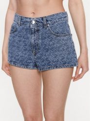 Pinko Szorty jeansowe Andatura 100812 A0Q0 Niebieski Regular Fit. Niebieskie szorty damskie Pinko, bez wzorów, z bawełny. Za 629.99 zł.