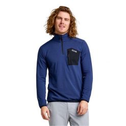 Bluza Polarowa Slam Act Lgt Grid Dorosłych. Niebieskie bluzy z kapturem męskie SLAM, na zimę, m, z materiału. Za 608.99 zł.