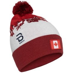 Czapka Daehlie Sportswear Champion. Czerwone czapki męskie DAEHLIE, bez wzorów, z dzianiny. Za 232.50 zł.