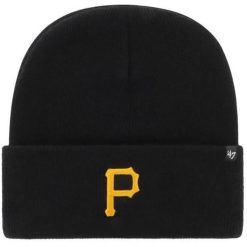 Czapka zimowa 47 Brand MLB Pittsburgh Pirates Haymaker. Czarne czapki męskie 47 Brand, na zimę, bez wzorów. Za 151.00 zł.