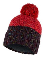 Buff Czapka "Janna" w kolorze czerwonym ze wzorem rozmiar: onesize. Czerwone czapki zimowe damskie Buff, z polaru. Za 92.42 zł.