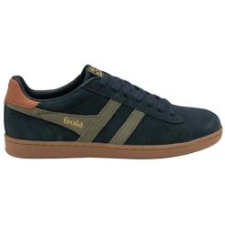 Zamszowe buty sportowe Gola Equipe Ii. Niebieskie buty sportowe na co dzień męskie Gola, z gumy, bez zapięcia, trekkingowe. Za 401.50 zł.