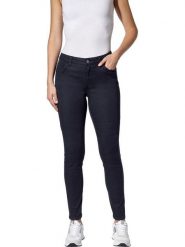 Heine Dżinsy - Skinny fit - w kolorze granatowym rozmiar: 38. Niebieskie jeansy damskie Heine. Za 82.83 zł.