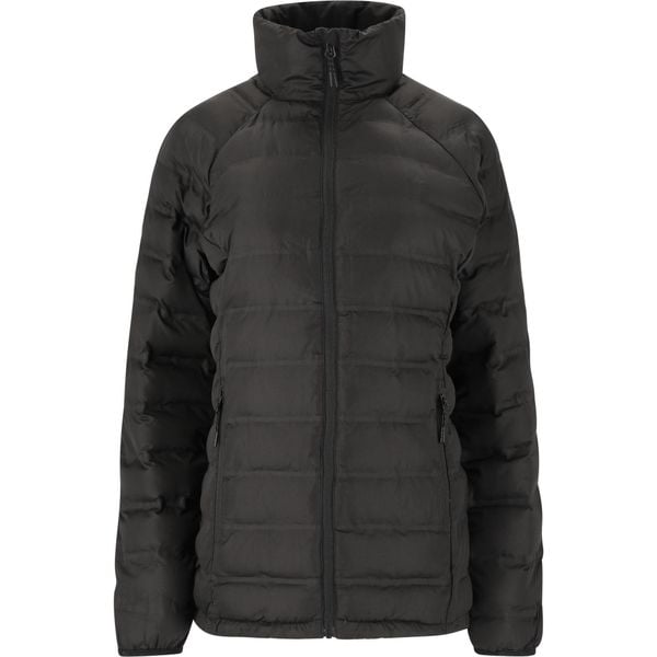 Kurtka zimowa damska Whistler Froze Light Puffer Jacket. Czarne kurtki damskie WHISTLER, na zimę, bez wzorów, z puchu, bez kaptura. W wyprzedaży za 239.99 zł.
