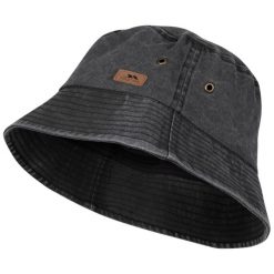 Trespass Cinzia - kapelusz typu bucket unisex, ciemnoszary. Szare kapelusze damskie Trespass, bez wzorów, z materiału. Za 53.25 zł.