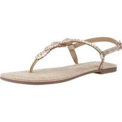 Sandały GIOSEPPO ZUPANJA Złoty. Żółte obuwie trekkingowe damskie Gioseppo, bez wzorów, ze skóry, bez obcasa. Za 171.99 zł.