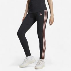 Legginsy fitness damskie ADIDAS. Czarne legginsy sportowe damskie Adidas, m, bez wzorów, z bawełny, z podwyższonym stanem, na fitness i siłownię. Za 69.99 zł.