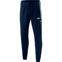 Spodnie dresowe Jako polyester Competition 2.0. Niebieskie spodnie dresowe męskie Jako, bez wzorów, z dresówki. Za 198.50 zł.