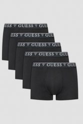 GUESS Zestaw czarnej męskiej bielizny bokserki 5 Pack, Rozmiar L. Czarne bokserki męskie Guess, z aplikacjami. W wyprzedaży za 239.99 zł.
