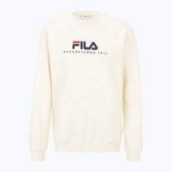 Bluza FILA Bollwiller. Białe bluzy bez kaptura męskie Fila, l, z bawełny. Za 179.99 zł.