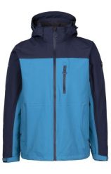 Trespass Curbridge - Męska kurtka przeciwdeszczowa Bondi Blue. Niebieskie kurtki męskie Trespass, m, bez wzorów, bez kaptura. Za 296.99 zł.