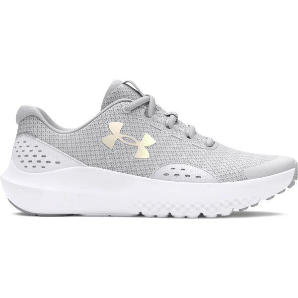 Biegowe buty dla dziewczyn podstawówki Under Armour Surge 4. Białe obuwie do biegania damskie Under Armour. Za 213.60 zł.