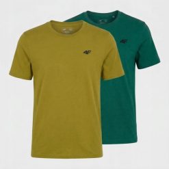 KOSZULKA MĘSKA LIMITOWANA 4F T-SHIRT KOMPLET ZESTAW 2 SZTUKI 3XL M3948 SS26. T-shirty męskie 4f, m, bez wzorów, z bawełny, bez kołnierzyka. Za 109.80 zł.
