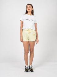 Pinko Szorty "Sbarazzino" | 100689 A0KN | Kobieta | Zielony. Zielone szorty damskie Pinko, bez wzorów, z bawełny, eleganckie. W wyprzedaży za 249.00 zł.