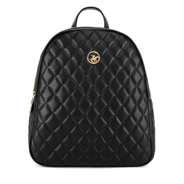 Plecak Beverly Hills Polo Club. Czarne plecaki damskie Beverly Hills Polo Club, bez wzorów. Za 249.99 zł.