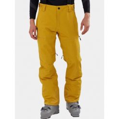Spodnie Narciarskie Męskie Fundango Teak. Żółte spodnie materiałowe męskie Fundango, bez wzorów, sportowe. W wyprzedaży za 499.00 zł.