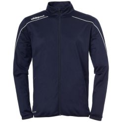 Kurtka Uhlsport Stream 22. Białe kurtki treningowe męskie UHLSPORT, xl, bez wzorów, z dresówki, na fitness i siłownię. Za 149.00 zł.