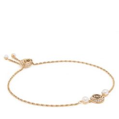 Bransoletka Guess. Żółte bransoletki damskie Guess, złote. Za 249.99 zł.