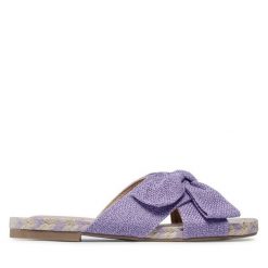 Espadryle Jenny Fairy. Fioletowe espadryle damskie Jenny Fairy, bez wzorów, bez obcasa. Za 43.99 zł.