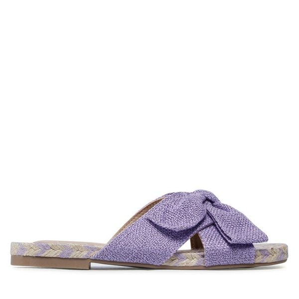 Espadryle Jenny Fairy. Fioletowe espadryle damskie Jenny Fairy, bez wzorów, bez obcasa. Za 43.99 zł.