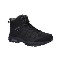 Buty trekkingowe męskie Hi-Tec Raven Insulated Wp. Czarne buty trekkingowe męskie Hi-tec, z materiału, bez zapięcia, trekkingowe. Za 589.00 zł.