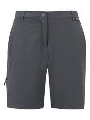 Regatta Szorty funkcyjne "Travel Light" w kolorze antracytowym rozmiar: 44. Czarne spodenki sportowe damskie Regatta, z materiału, outdoorowe. Za 113.90 zł.