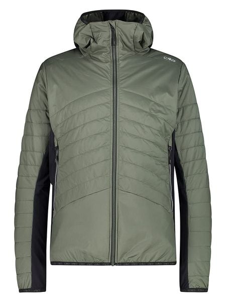 Cmp Kurtka hybrydowa w kolorze khaki rozmiar: 48. Brązowe kurtki outdoor męskie CMP, s, bez wzorów, z materiału, bez kaptura. Za 162.11 zł.