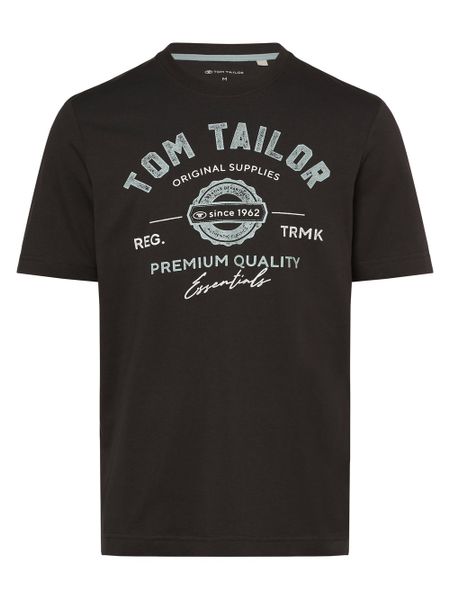 Tom Tailor T-shirt Mężczyźni Bawełna szary, M. Szare t-shirty męskie Tom Tailor, m, bez wzorów, z bawełny, bez kołnierzyka. Za 79.95 zł.