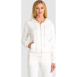 BLUZA ARMANI EXCHANGE. Białe bluzy z kapturem damskie Armani Exchange, l, z bawełny. Za 609.00 zł.