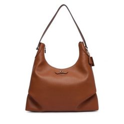 Torebka Guess. Brązowe torebki klasyczne damskie Guess, z aplikacjami, bez dodatków. Za 634.99 zł.