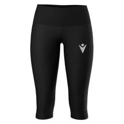 Damskie legginsy 3/4 Macron Nen. Czarne legginsy damskie Macron, l, bez wzorów, z lycry. Za 252.00 zł.