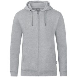 Kurtka Jako Organic. Szare kurtki męskie Jako, m, bez wzorów, z bawełny, biznesowe, z kapturem. Za 366.00 zł.