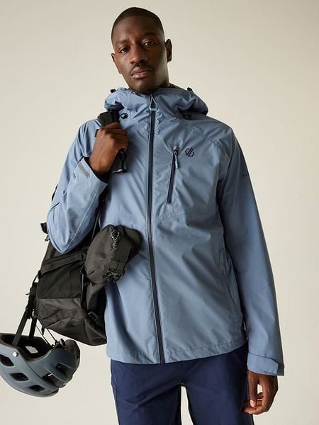 Dare 2b Kurtka funkcyjna "Breathe Out" w kolorze niebieskoszarym rozmiar: 3XL. Niebieskie kurtki outdoor męskie Dare 2b, m, bez wzorów, bez kaptura. Za 404.95 zł.