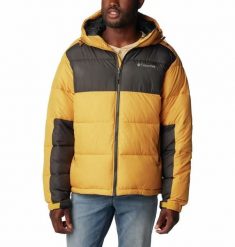 Columbia Kurtka Pike Lake Ii 2050931756. Żółte kurtki męskie Columbia, na zimę, xl, bez wzorów, z kapturem. Za 771.99 zł.