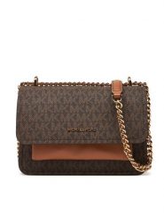 MICHAEL Michael Kors Torebka 32R5GC7C1B Brązowy. Brązowe torebki klasyczne damskie MICHAEL Michael Kors, bez wzorów, ze skóry, wizytowe, bez kołnierzyka, bez ramiączek. Za 679.99 zł.