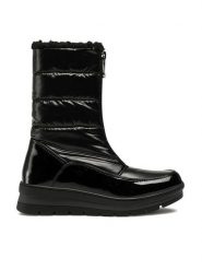 Nelli Blu Śniegowce CS5595-01 Czarny. Czarne kozaki dziewczęce Nelli Blu, bez wzorów, z materiału, bez obcasa. Za 159.99 zł.