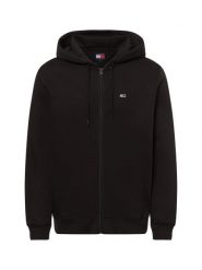 Tommy Jeans kurtka z kapturem Mężczyźni Bawełna czarny, S. Czarne kurtki męskie Tommy Jeans, m, bez wzorów, z bawełny, z kapturem. Za 419.95 zł.