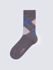 BIG STAR Skarpety w kolorze szarym rozmiar: 43-46. Szare skarpetki męskie Big Star, bez wzorów, ze splotem. Za 19.99 zł.