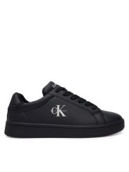 Calvin Klein Sneakersy V3X9-83447-1355 S Czarny. Czarne buty sportowe chłopięce CALVIN KLEIN, ze skóry, bez zapięcia. Za 309.99 zł.