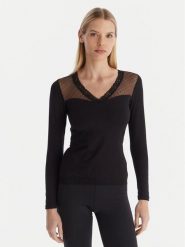 Ysabel Mora Koszulka piżamowa 19479 Czarny Slim Fit. Czarne koszule nocne damskie ysabel mora, l, bez wzorów, z bawełny, bez ramiączek. Za 119.99 zł.