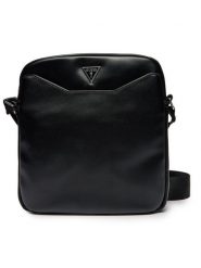 Guess Saszetka HMMECA P4259 Czarny. Czarne saszetki męskie Guess, ze skóry. Za 209.99 zł.