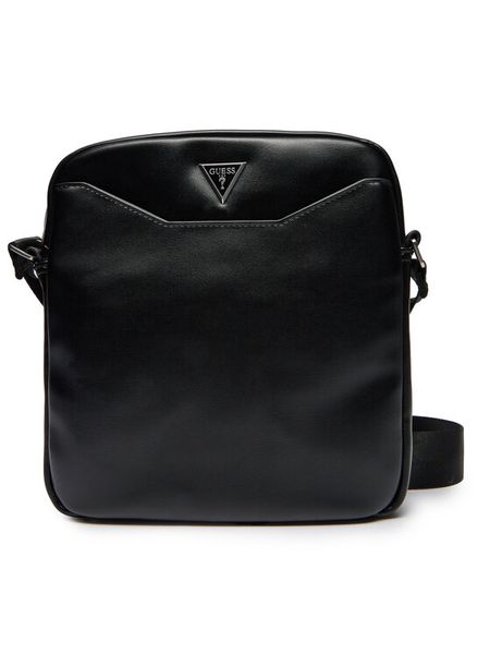 Guess Saszetka HMMECA P4259 Czarny. Czarne saszetki męskie Guess, ze skóry. Za 209.99 zł.